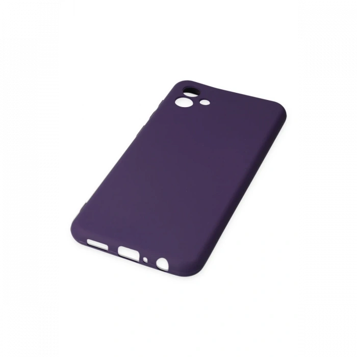 Samsung Galaxy A04 Kılıf First Silikon - Mavi