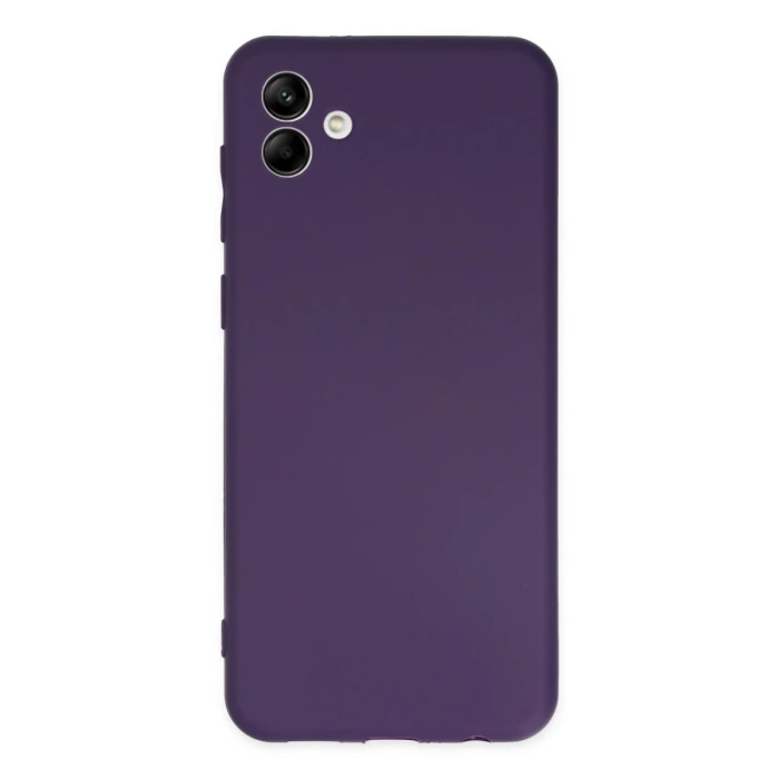 Newface Samsung Galaxy A04 Kılıf First Silikon - Mor