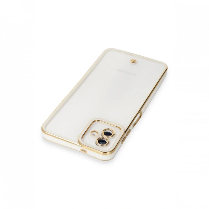 Samsung Galaxy A04 Kılıf Liva Lens Silikon