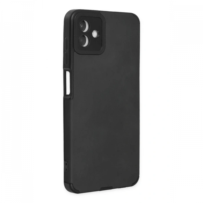 Samsung Galaxy A04 Kılıf Loop Deri Silikon - Siyah