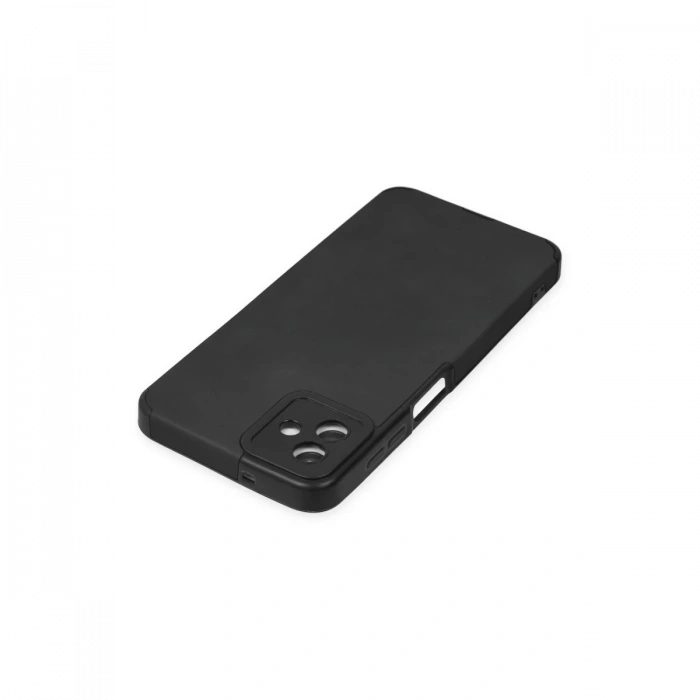 Samsung Galaxy A04 Kılıf Loop Deri Silikon - Siyah