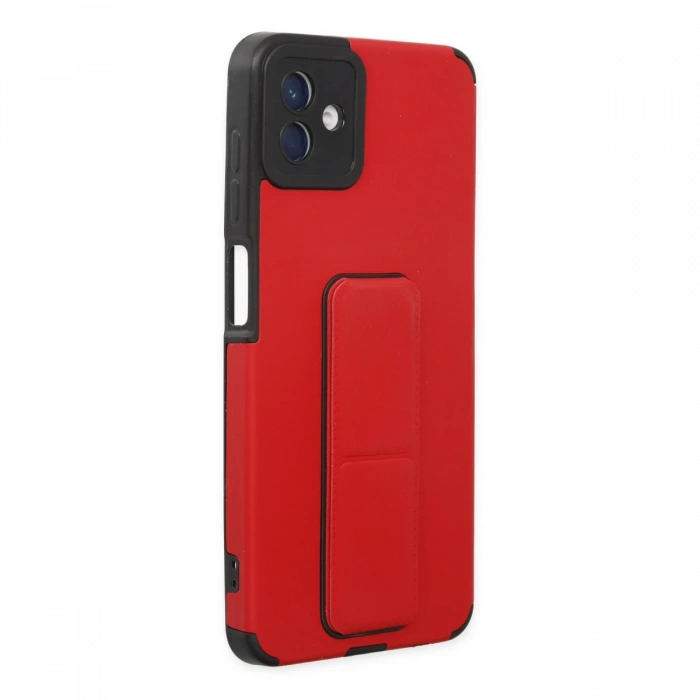 Samsung Galaxy A04 Kılıf Mega Standlı Silikon