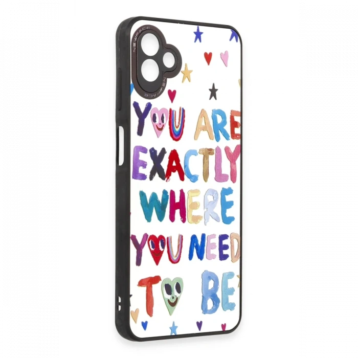 Samsung Galaxy A04 Kılıf Mirror Desenli Kapak