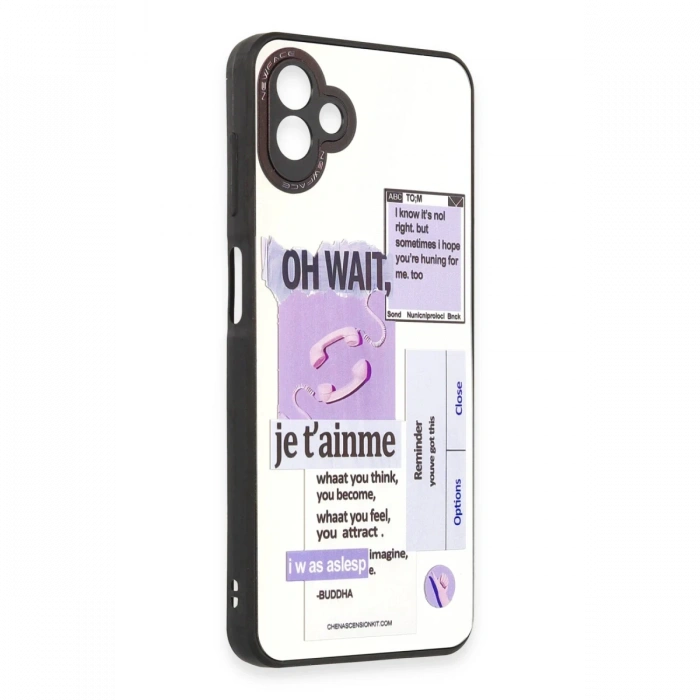 Samsung Galaxy A04 Kılıf Mirror Desenli Kapak