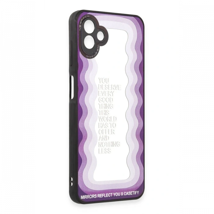 Samsung Galaxy A04 Kılıf Mirror Desenli Kapak