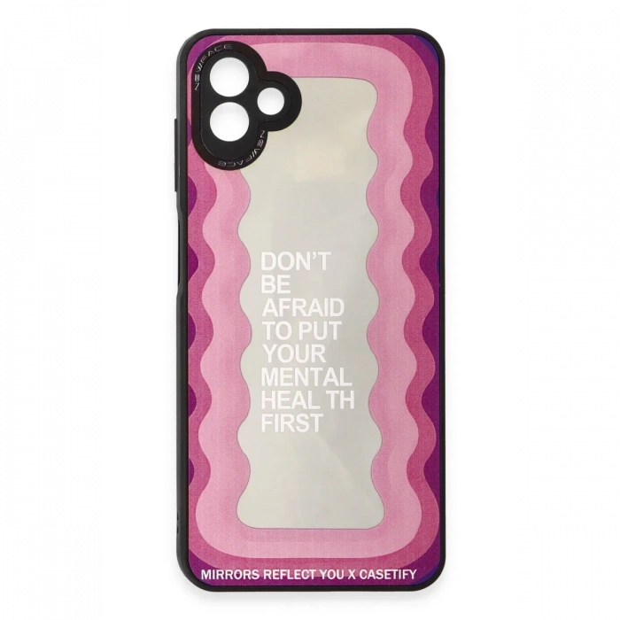 Samsung Galaxy A04 Kılıf Mirror Desenli Kapak