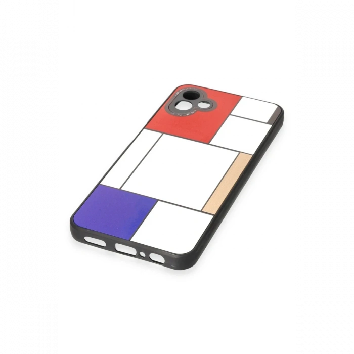 Samsung Galaxy A04 Kılıf Mirror Desenli Kapak