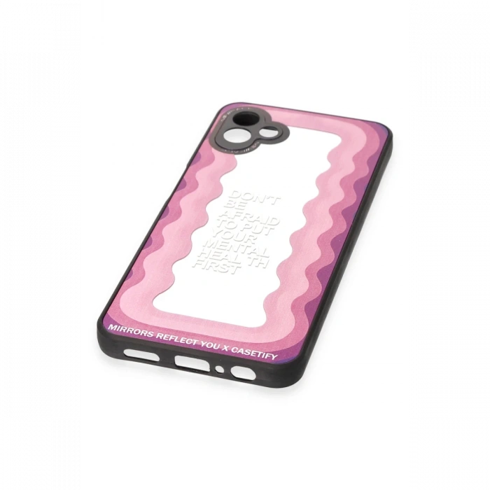 Samsung Galaxy A04 Kılıf Mirror Desenli Kapak