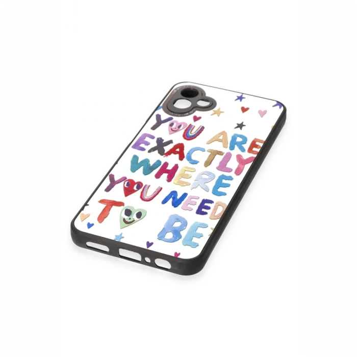 Samsung Galaxy A04 Kılıf Mirror Desenli Kapak