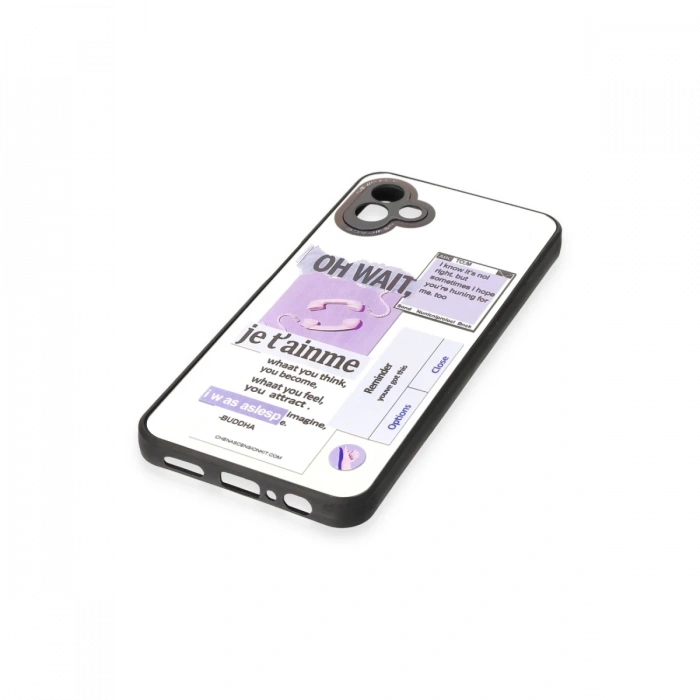 Samsung Galaxy A04 Kılıf Mirror Desenli Kapak