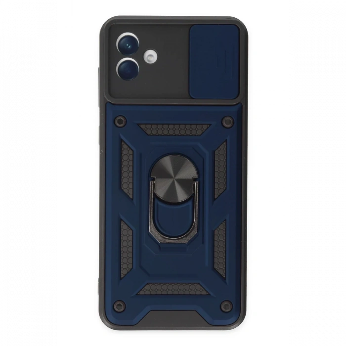 Samsung Galaxy A04 Kılıf Pars Lens Yüzüklü Silikon