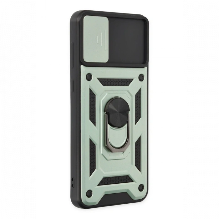 Samsung Galaxy A04 Kılıf Pars Lens Yüzüklü Silikon