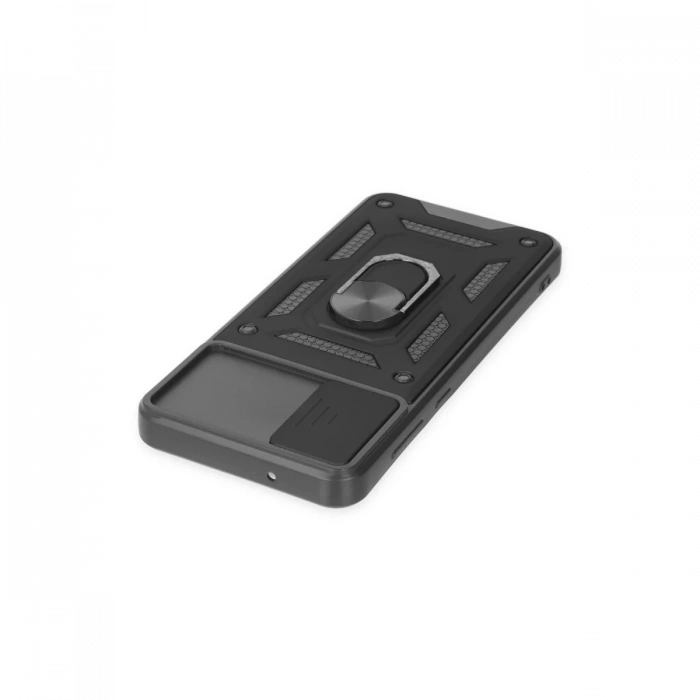 Samsung Galaxy A04 Kılıf Pars Lens Yüzüklü Silikon