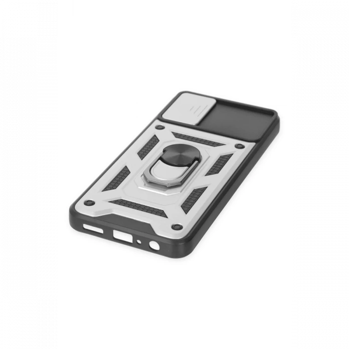 Samsung Galaxy A04 Kılıf Pars Lens Yüzüklü Silikon