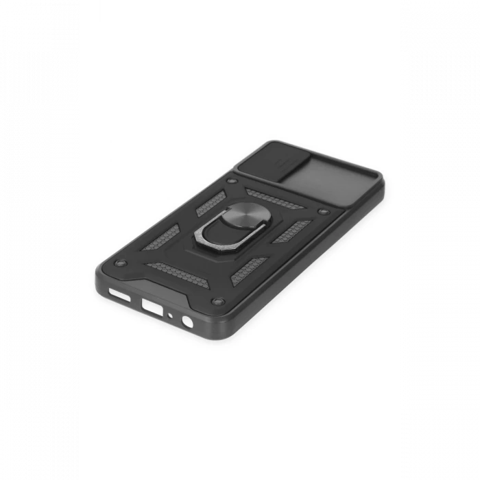 Samsung Galaxy A04 Kılıf Pars Lens Yüzüklü Silikon