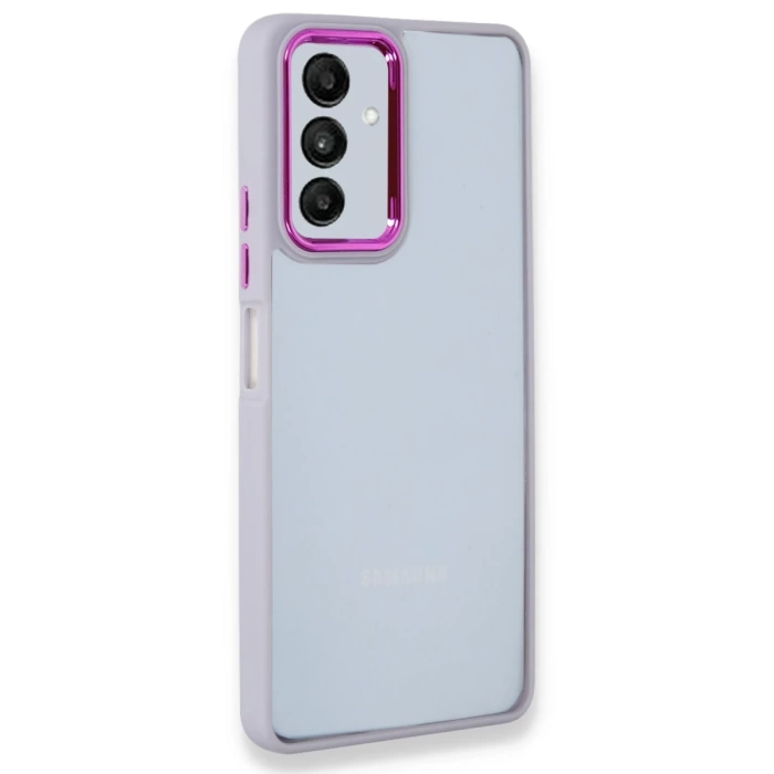 Newface Samsung Galaxy A04S Kılıf Dora Kapak - Lila