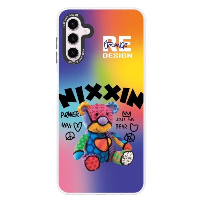 Newface Samsung Galaxy A04S Kılıf Estoril Desenli Kapak