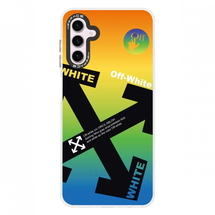Newface Samsung Galaxy A04S Kılıf Estoril Desenli Kapak