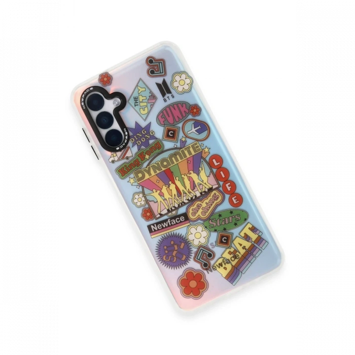 Newface Samsung Galaxy A04S Kılıf Estoril Desenli Kapak