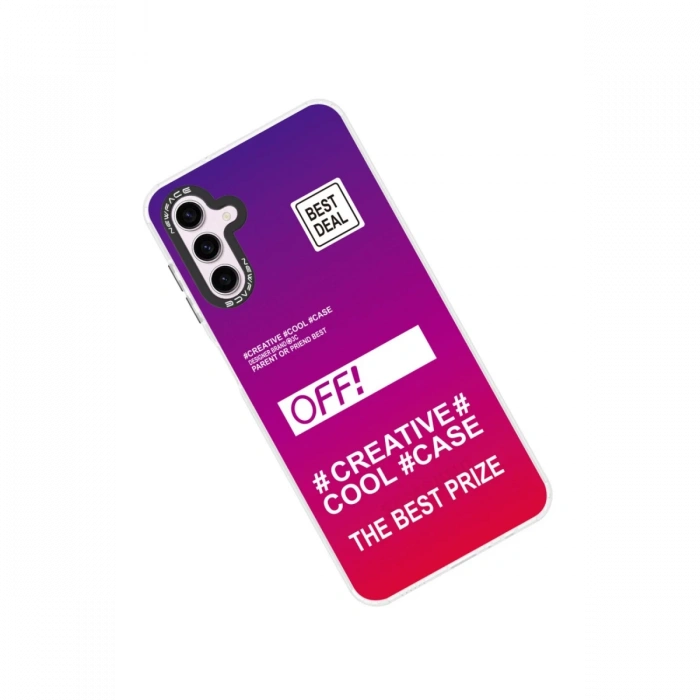 Newface Samsung Galaxy A04S Kılıf Estoril Desenli Kapak