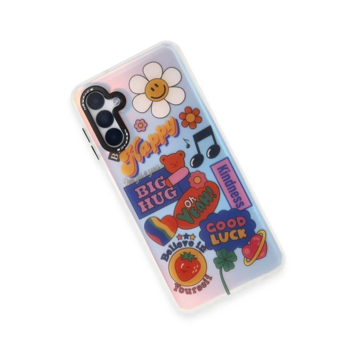 Newface Samsung Galaxy A04S Kılıf Estoril Desenli Kapak