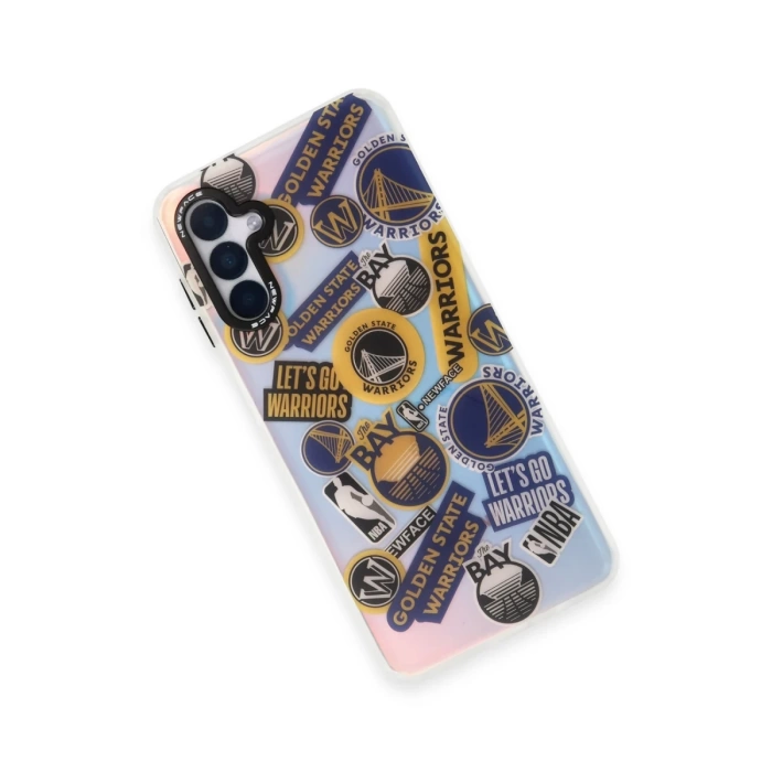 Newface Samsung Galaxy A04S Kılıf Estoril Desenli Kapak