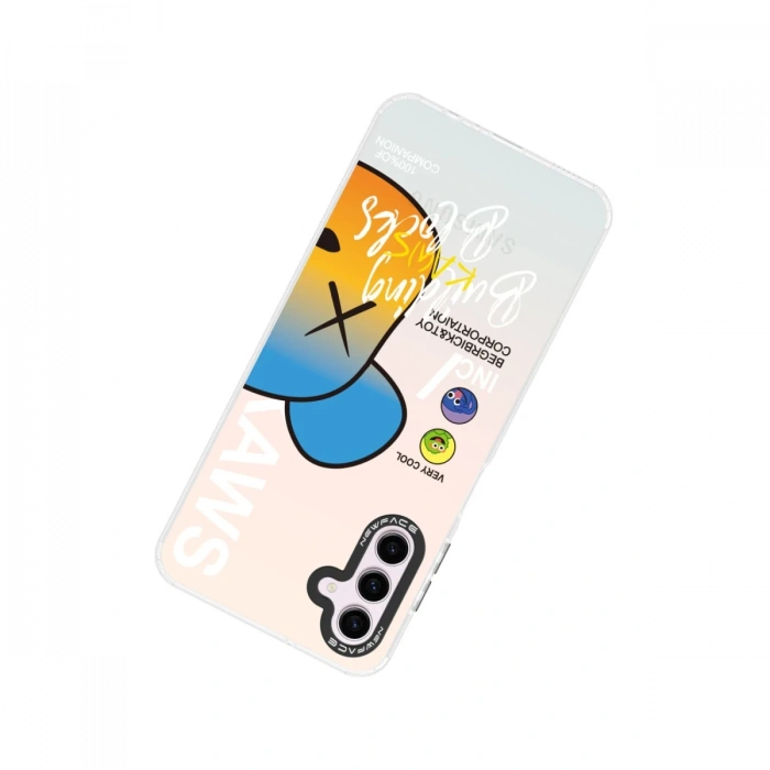 Newface Samsung Galaxy A04S Kılıf Estoril Desenli Kapak