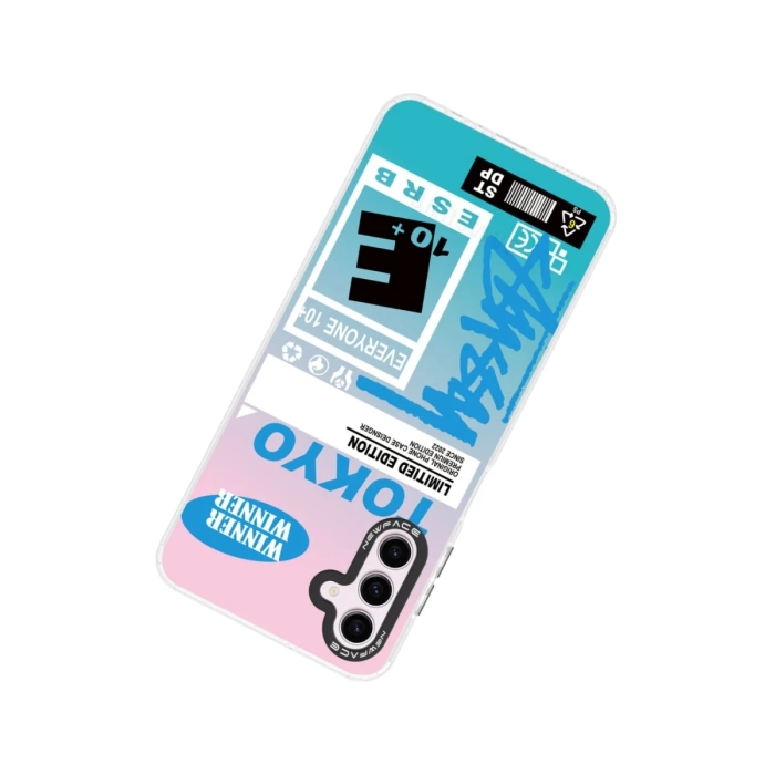 Newface Samsung Galaxy A04S Kılıf Estoril Desenli Kapak