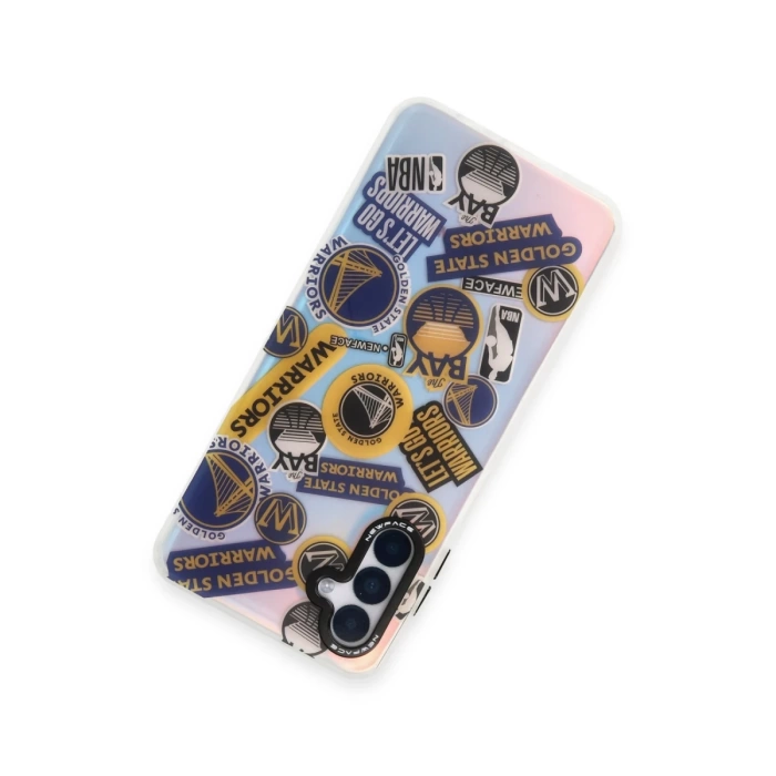 Newface Samsung Galaxy A04S Kılıf Estoril Desenli Kapak