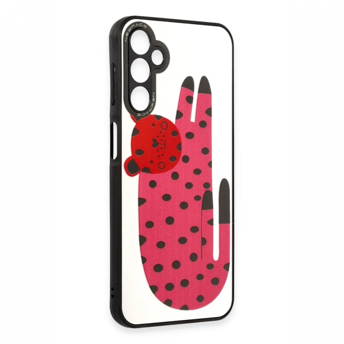 Newface Samsung Galaxy A04S Kılıf Mirror Desenli Kapak
