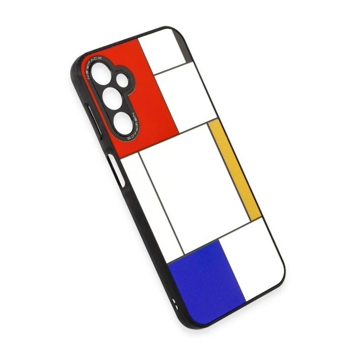 Newface Samsung Galaxy A04S Kılıf Mirror Desenli Kapak