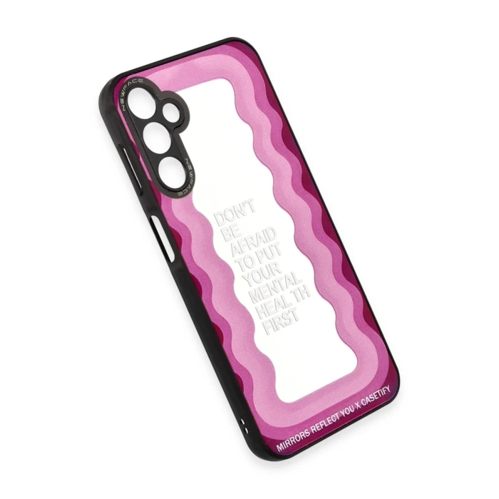 Newface Samsung Galaxy A04S Kılıf Mirror Desenli Kapak