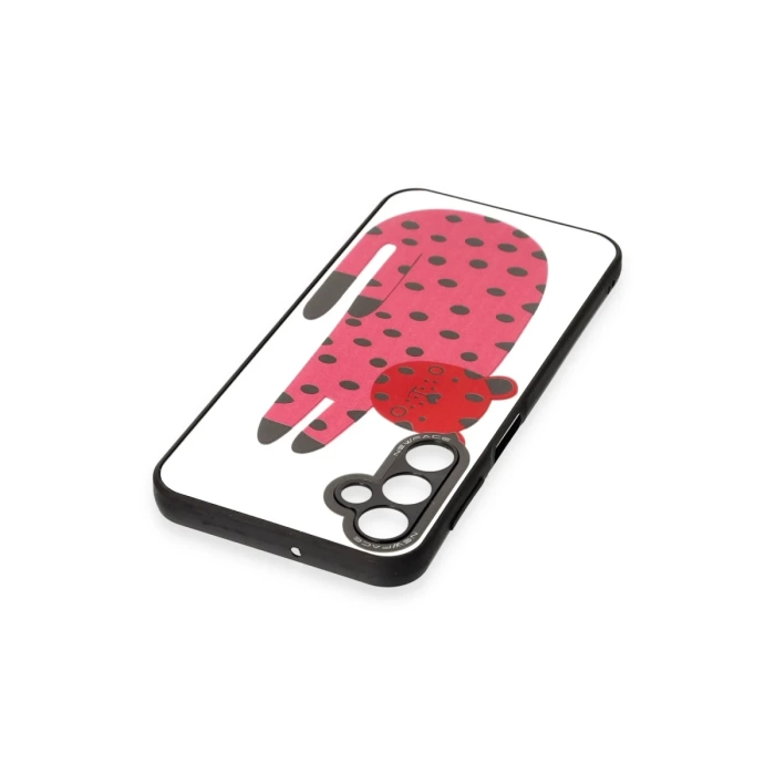 Newface Samsung Galaxy A04S Kılıf Mirror Desenli Kapak