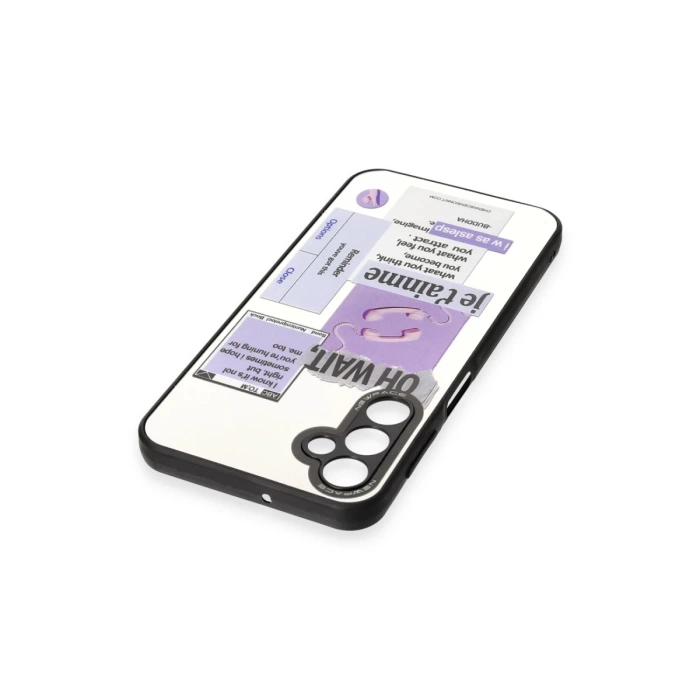 Newface Samsung Galaxy A04S Kılıf Mirror Desenli Kapak
