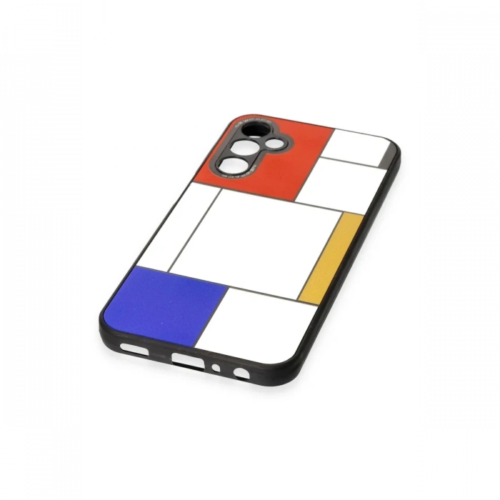 Newface Samsung Galaxy A04S Kılıf Mirror Desenli Kapak