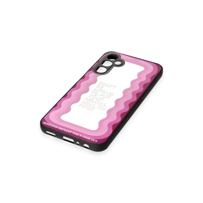 Newface Samsung Galaxy A04S Kılıf Mirror Desenli Kapak