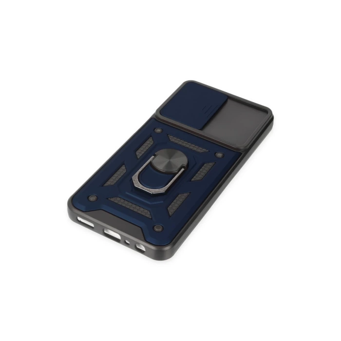 Newface Samsung Galaxy A04S Kılıf Pars Lens Yüzüklü Silikon