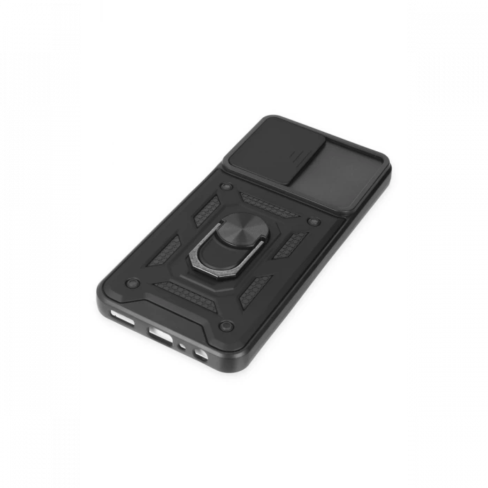 Newface Samsung Galaxy A04S Kılıf Pars Lens Yüzüklü Silikon