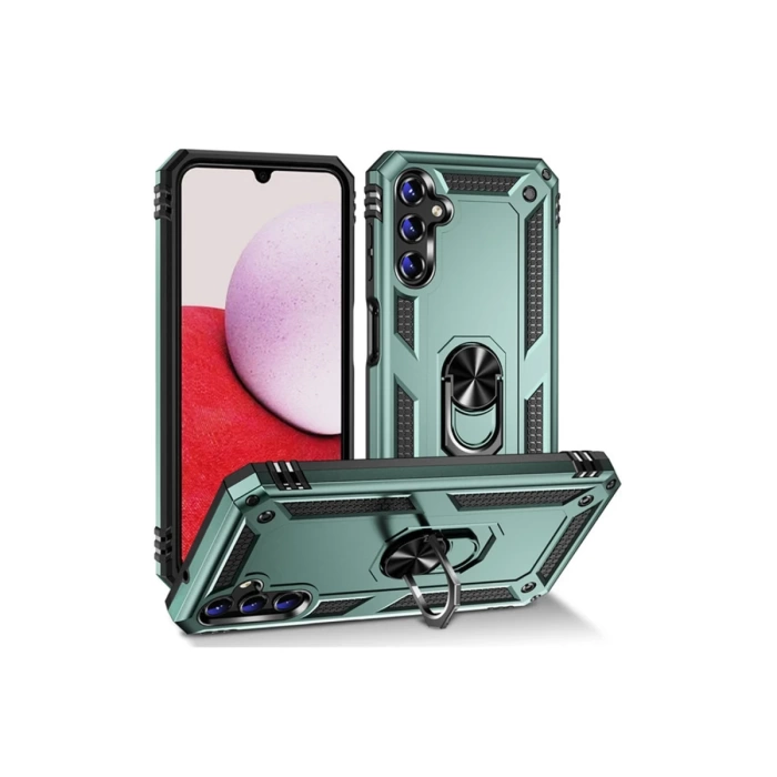 Newface Samsung Galaxy A04S Kılıf Sofya Yüzüklü Silikon Kapak