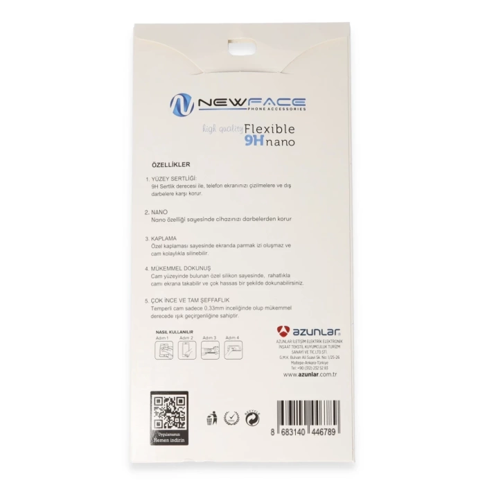 Newface Samsung Galaxy A05 6D Antistatik Mat Seramik Hayalet Nano Ekran Koruyucu