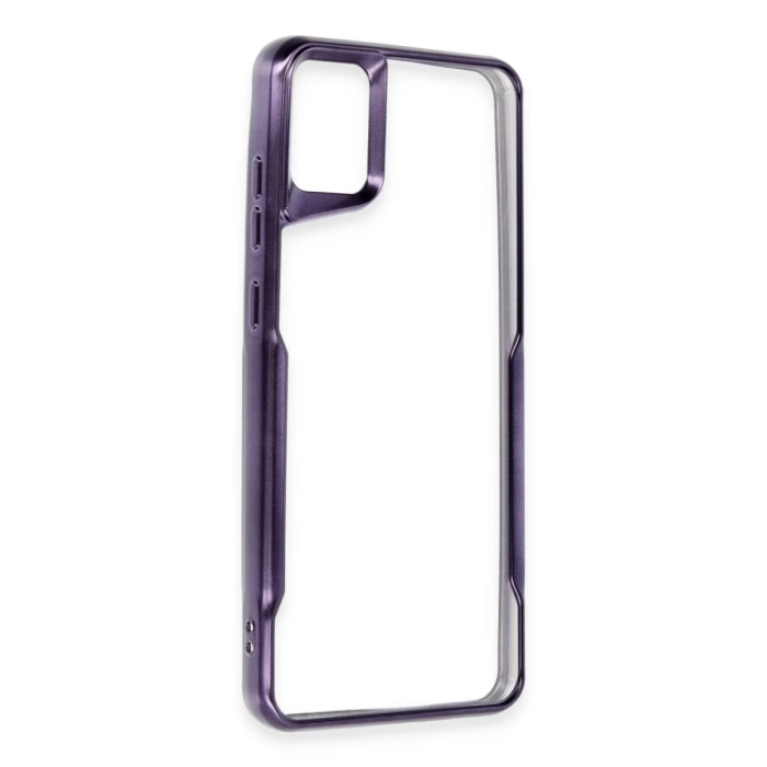 Newface Samsung Galaxy A05 Kılıf Boyi Silikon Kapak - Derin Mor
