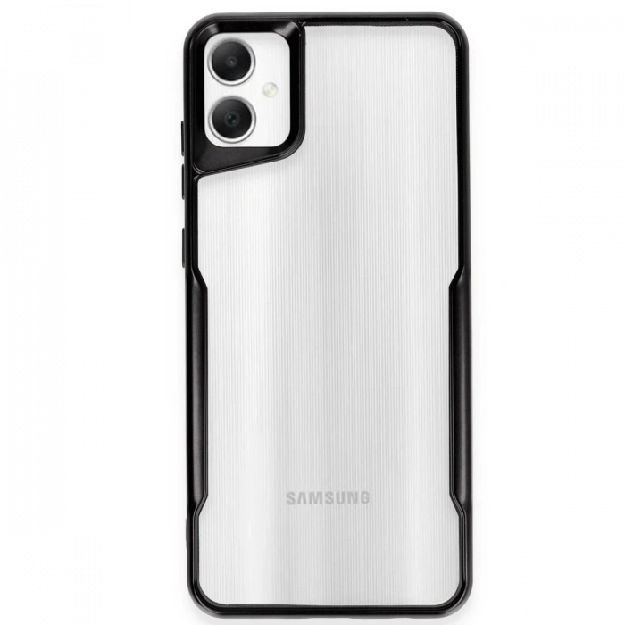 Newface Samsung Galaxy A05 Kılıf Boyi Silikon Kapak - Siyah