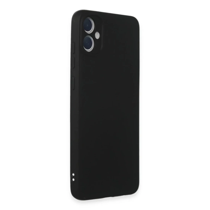Newface Samsung Galaxy A05 Kılıf First Silikon - Siyah