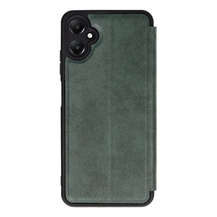 Newface Samsung Galaxy A05 Kılıf Flip Cover - Koyu Yeşil