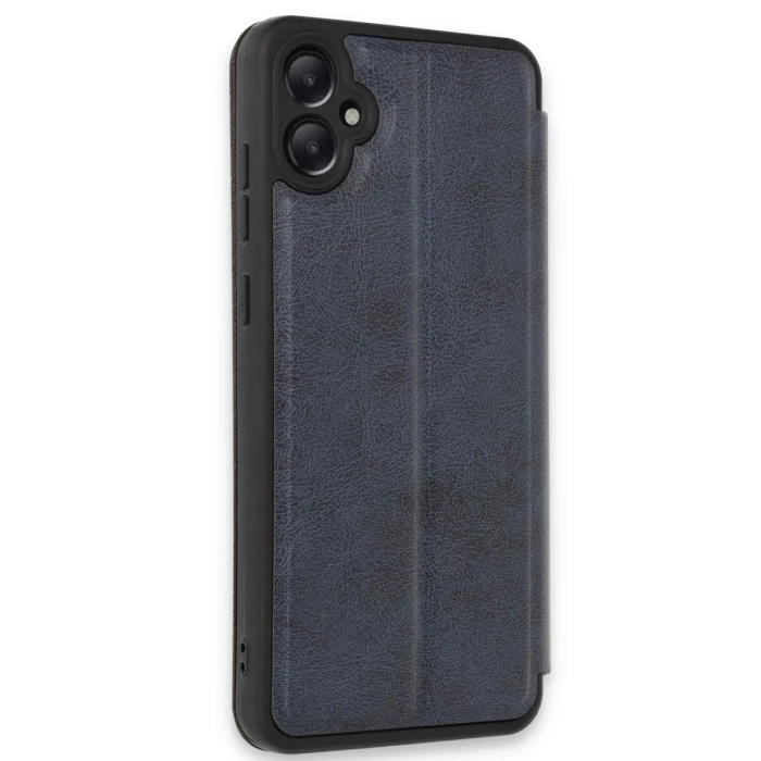 Newface Samsung Galaxy A05 Kılıf Flip Cover - Lacivert