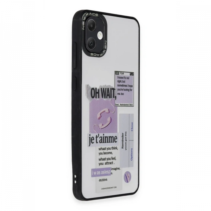 Samsung Galaxy A05 Kılıf Mirror Desenli Kapak