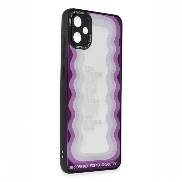 Newface Samsung Galaxy A05 Kılıf Mirror Desenli Kapak