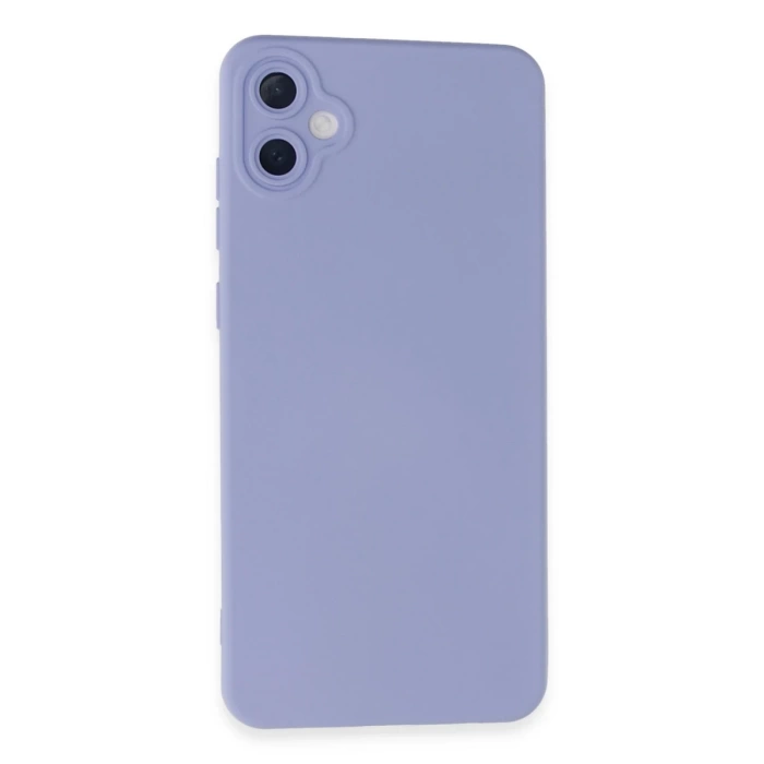 Newface Samsung Galaxy A05 Kılıf Nano içi Kadife Silikon - Lila