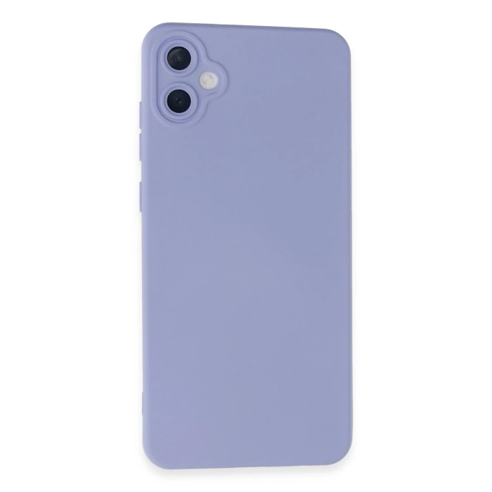 Newface Samsung Galaxy A05 Kılıf Nano içi Kadife Silikon - Lila