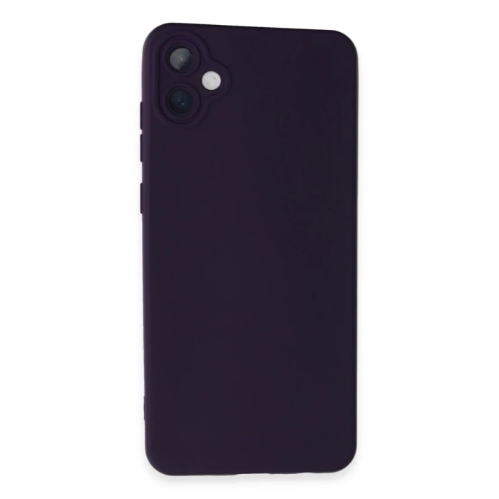 Newface Samsung Galaxy A05 Kılıf Nano içi Kadife Silikon - Mor